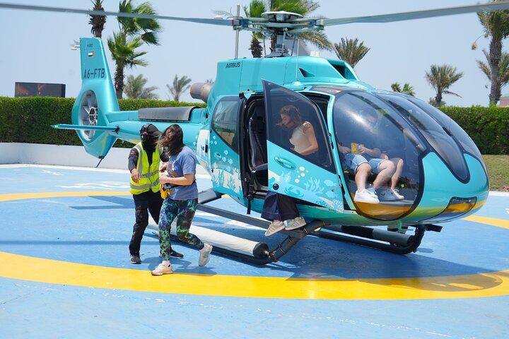 Ain Dubai Adgangsbillet og Atlantis Helicopter Tour Combo
