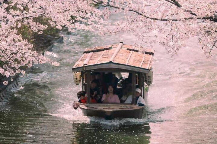 Kyoto Sakura Barco & passeio de carro sazonal