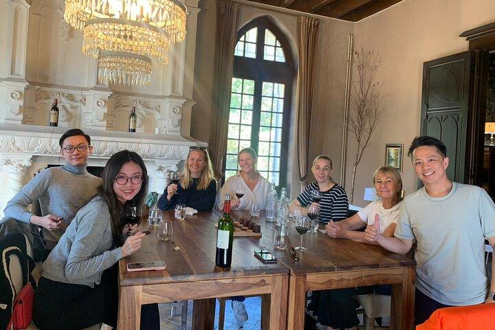Saint Emilion vin och E cykel halvdagstur