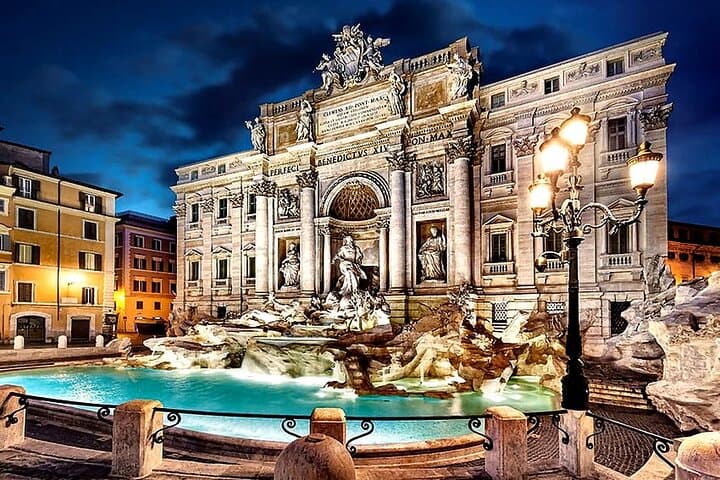 Experience Rome Trevi Fountain with Ticket