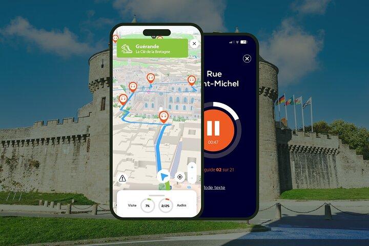 Guérande: 1-times audioguidet byvandring med 14 audiokommentarer