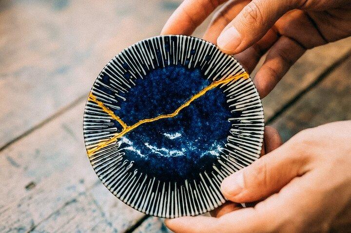 Workshop tradizionale di Kintsugi a Kyoto in Gion Gold Repair Art
