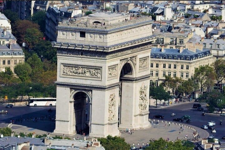 Arc de Triomphe Entrance Ticket with Terrace Access