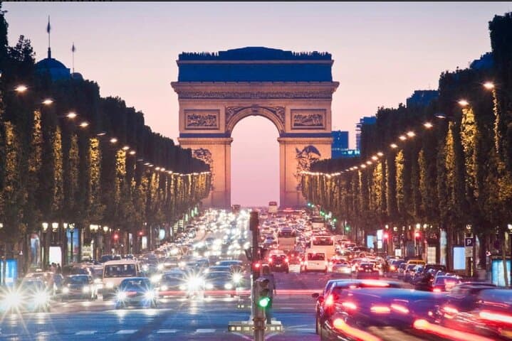 Arc de Triomphe Entrance Ticket with Terrace Access
