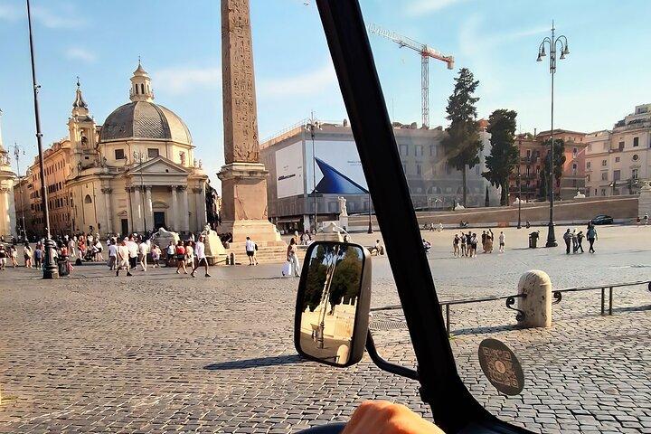 Rome Panoramic Golf Cart Tour with Private Guide