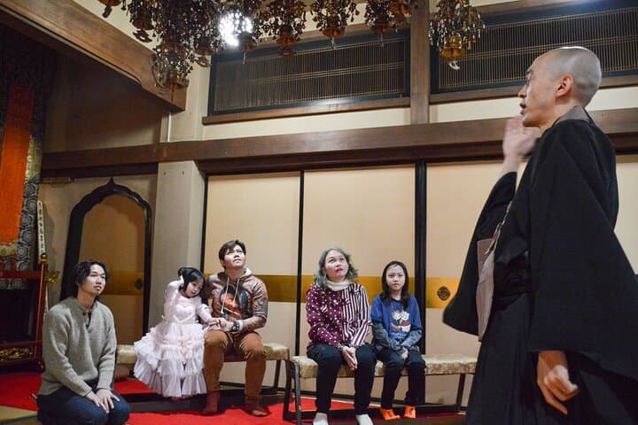 Zen Meditation and Calligraphy Workshop in a Local Temple