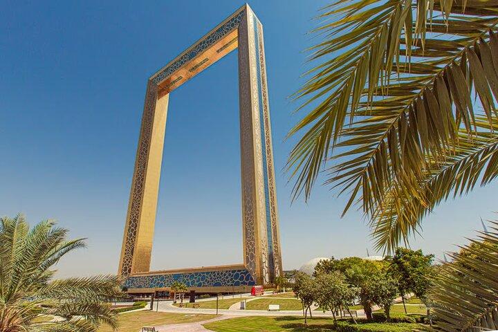 Dubai Frame Eintrittskarte mit Deckzugang und Audioguide
