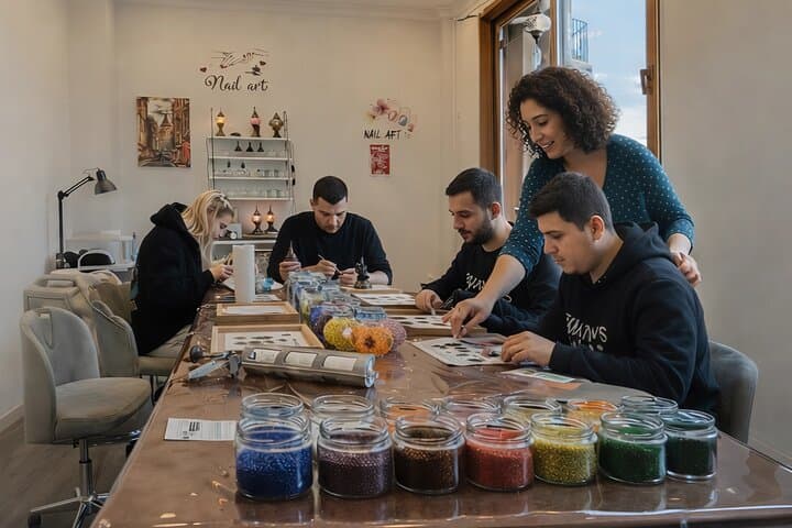 Istanbul Mosaic Lamp Workshop with View, Treats & Surprise Gifts