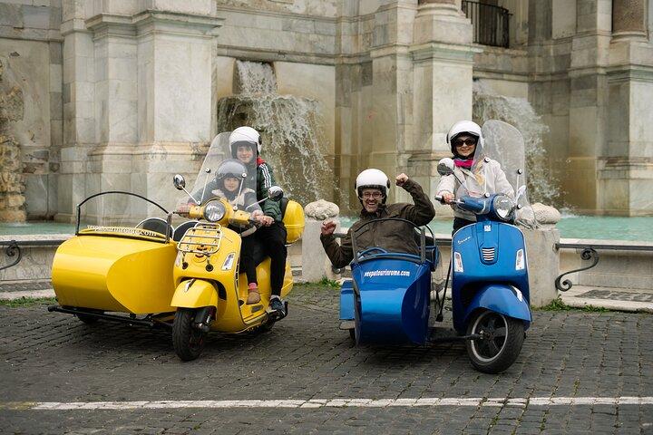 Panoramic Vespa Sidecar Tour of Rome