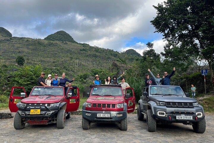 Ha Giang New Model Open Air Jeep 2 Days 1 Night