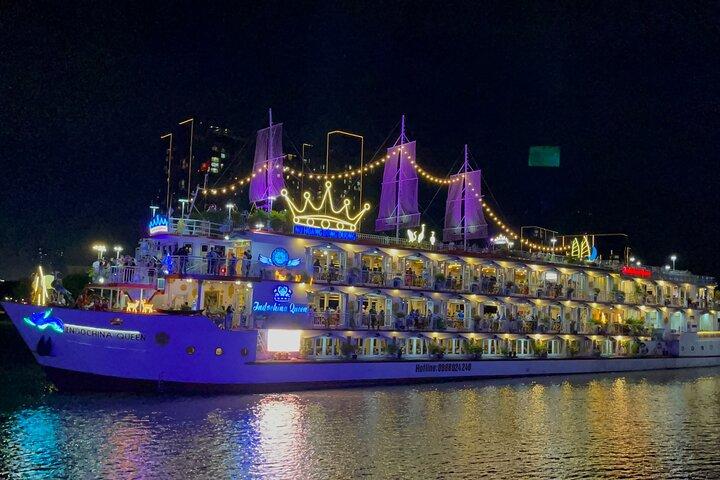 生演奏付きサイゴンディナークルーズホーチミン-グループツアー