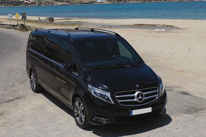 Privat transferservice runt Mykonos Island - 1 VÄG