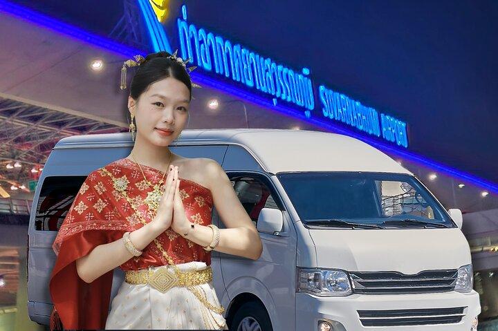 Transporte privado do Aeroporto BKK para o Hotel Bangkok (tarifa incluída)