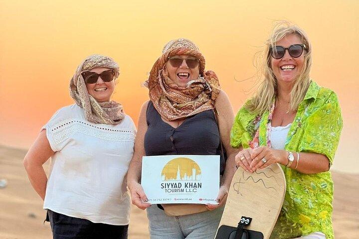 Safari dans le désert du matin - Dune Bashing Camel Ride & Sand Boarding