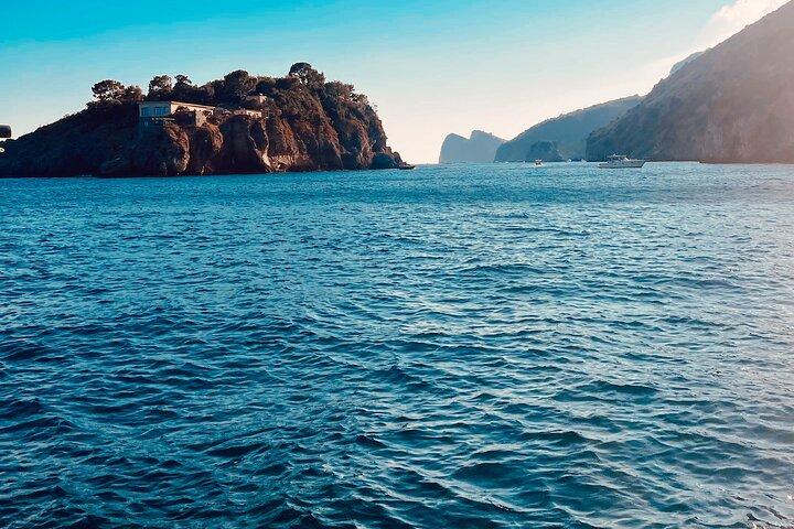 Excursión de un día en barco a la costa de Positano y Amalfi desde Sorrento
