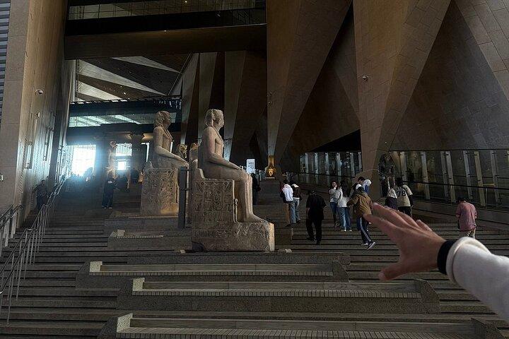 Privétour bij het Grand Egyptian Museum en de Galleries