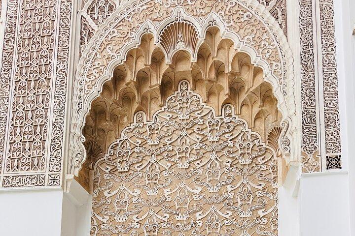 Bahiapalatset och Ben Youssef Medrassa halvdags medinatur