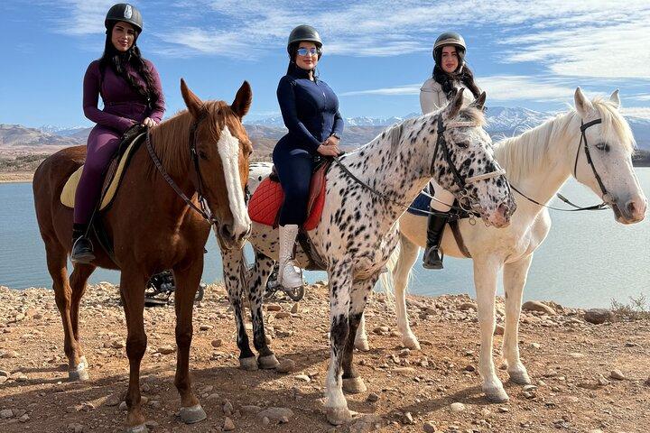 Peaceful Horse Riding By The Lake Marrakech