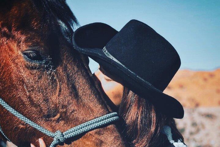 Sunset Horseback Ride med BBQ Middag Las Vegas