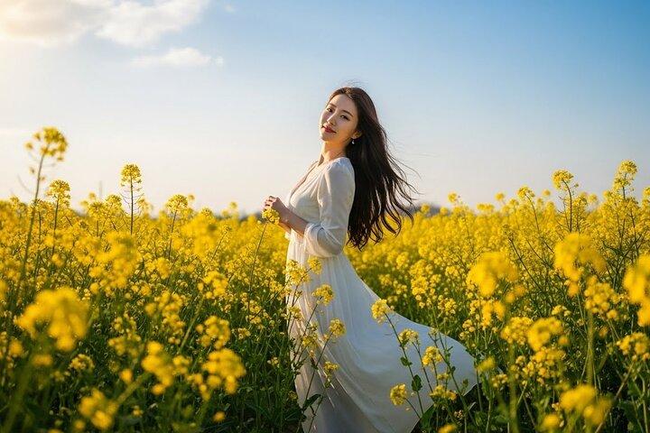 [Privé] Anseong Farmland Flower Festival & Golden Buddha Temple