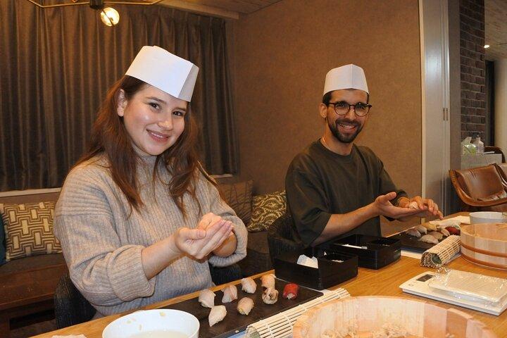 寿司師匠と握るプライベート寿司