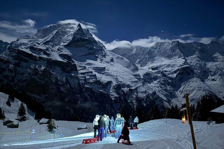 Trineo nocturno desde Interlaken