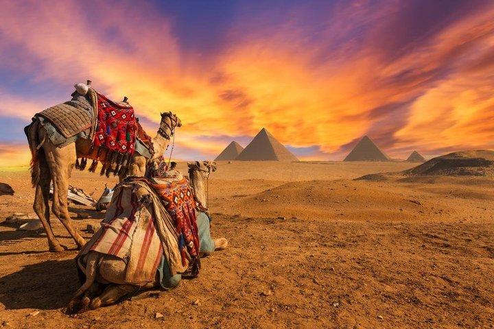 Spectacle son et lumière des pyramides de Gizeh