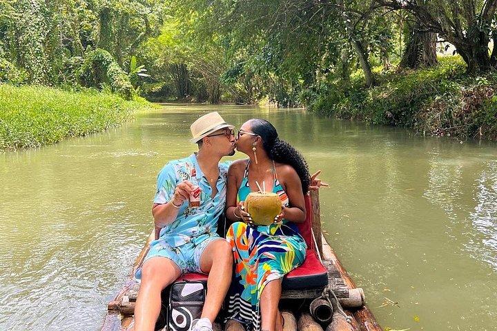 Great River Rafting With Limestone Massage From Montego Bay