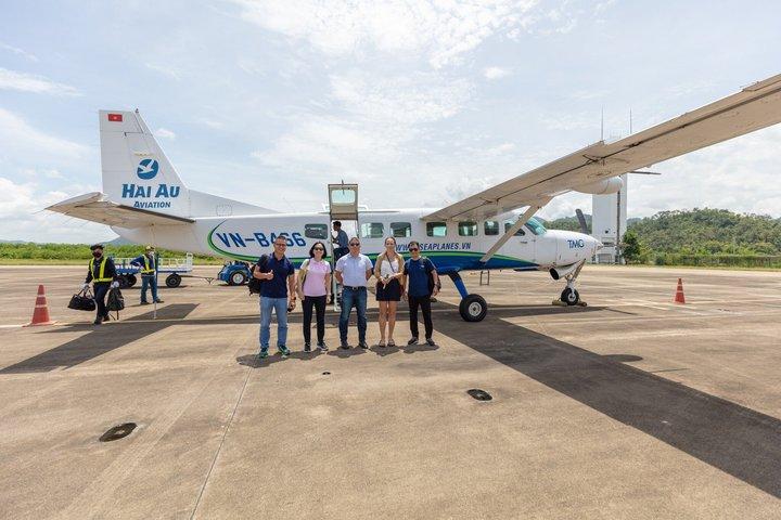 Bird's eye view of Ha Long Bay Seaplane -25 minutes from SKY