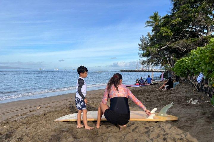 Initiation privée au surf : 3 ans +& La sécurité avant tout Coaching