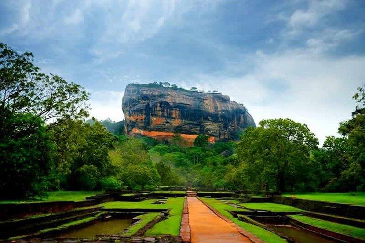 Colombo à Sigiriya Lion Rock, temple de Dambulla et Safari Day Tour