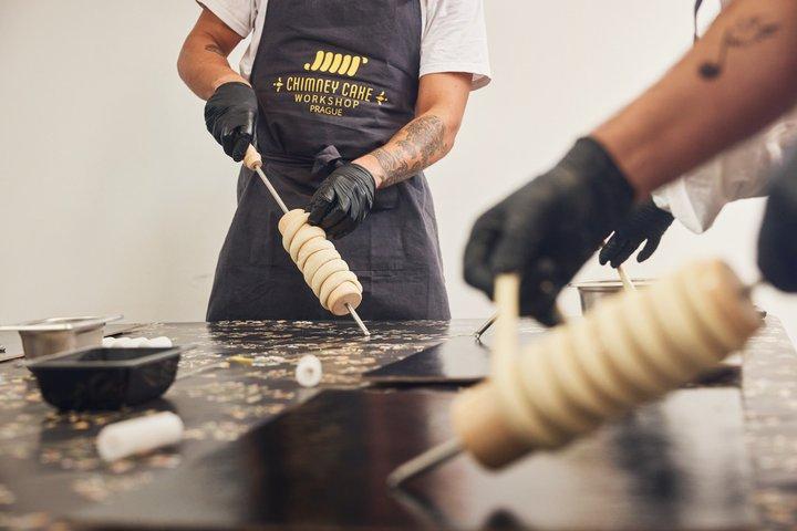 Prague Traditional Chimney Cake Trdelník Making Workshop