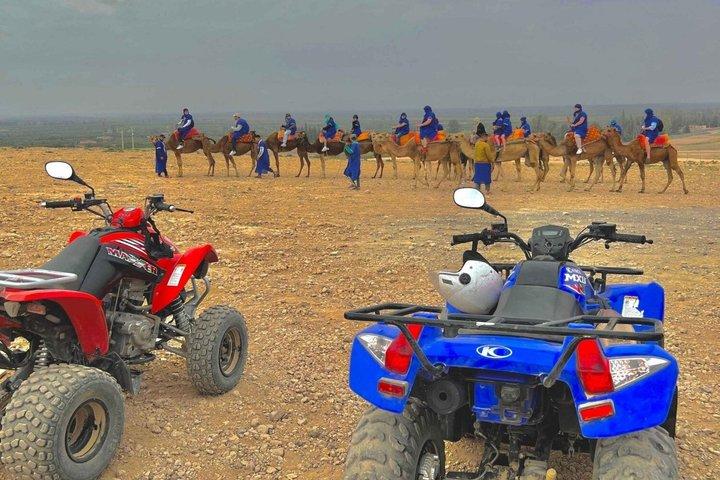 Agafay Sunset Tour: Quad, Camel Ride & Dinner Show