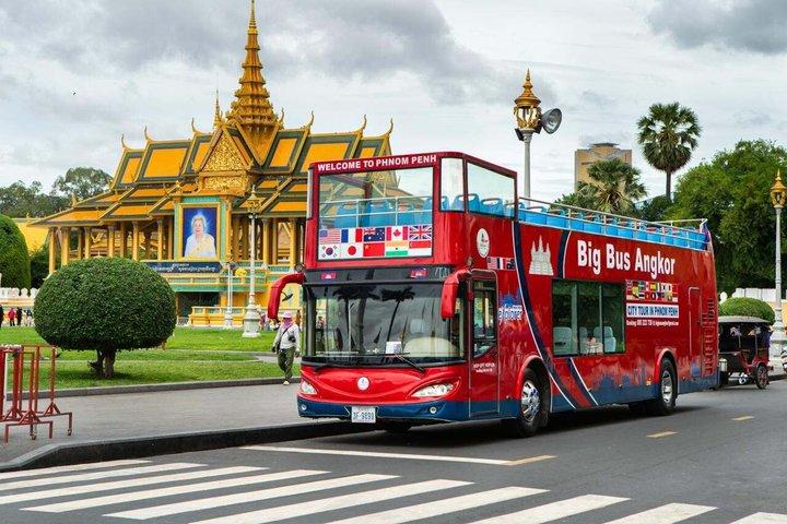 Phnom Penh: Hop On Hop Off Big Bus Angkor