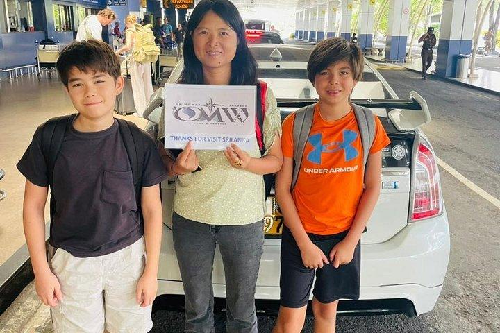 CMB空港からコロンボバジェットタクシーサービス24時間