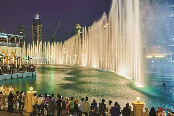 Excursão à noite em Dubai, Burj Khalifa & Marina