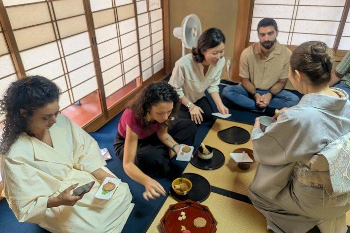 大阪の個人宅で90分本格抹茶を