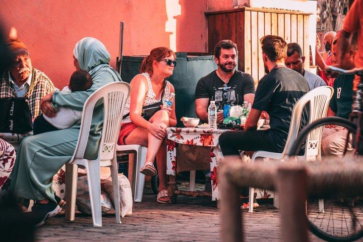 Marrakech Street Food Night Tour with 7 Local Tastings Included