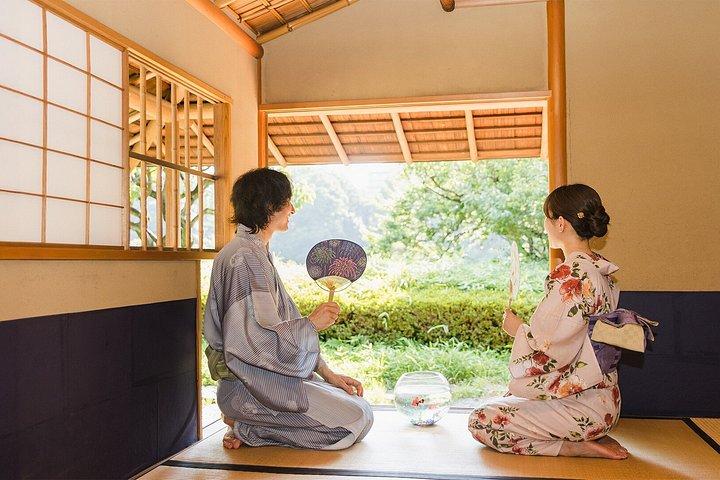 東京 : 新宿御苑内着物レンタル