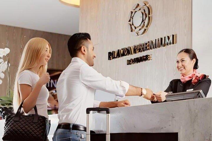 ドバイ空港DXBラウンジアクセス-全ターミナル＆12ヶ月利用