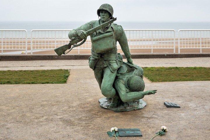 Paris : Normandy D-Day Landing Beaches Tour Privado com Champagne