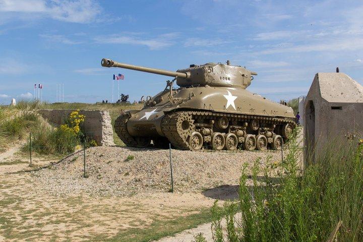 Paris : Normandy D-Day Landing Beaches Tour Privado com Champagne