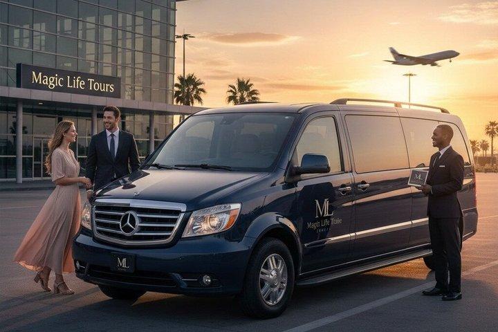 Traslado privado al aeropuerto de El Cairo Estándar o VIP