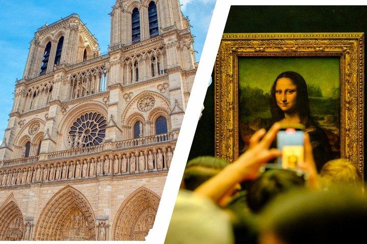 Musée du Louvre et Notre-Dame avec accès