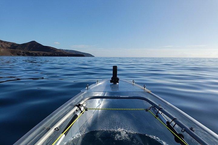 Fuerteventura Transparent Electric Kayaks with Guide