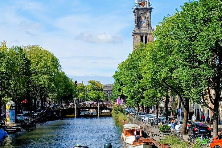 Det bedste af Amsterdam Luksusbyvandring med båd og museum
