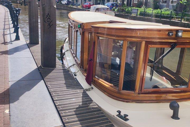 Det bedste af Amsterdam Luksusbyvandring med båd og museum