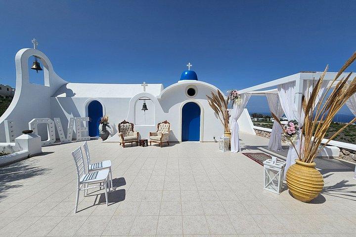 Santorini bryllupspakker til 2
