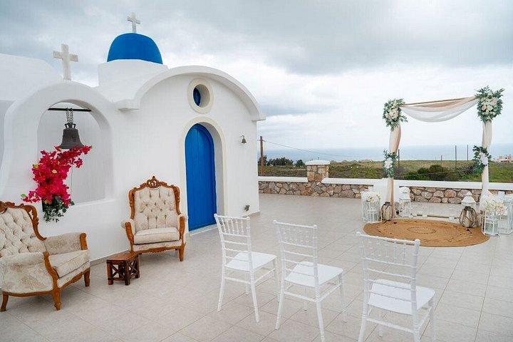 Santorini bryllupspakker til 2