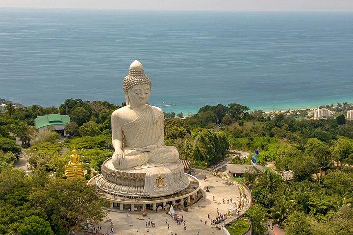 プーケット市内観光（大仏、ワットチャロン＆絶景ポイント）
